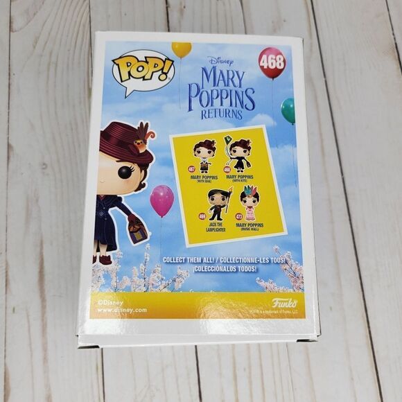 Funko Pop Mary Poppins 468 Collectible Bobblehead - Picture 5 of 6